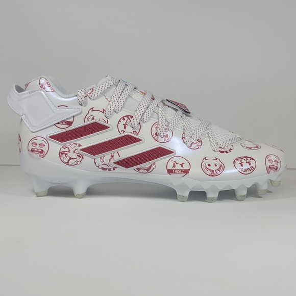 Adidas Freak 22 Big Mood DSG SM Mens Football Cleats White GZ6901 NEW Multi Sz - Picture 4 of 10